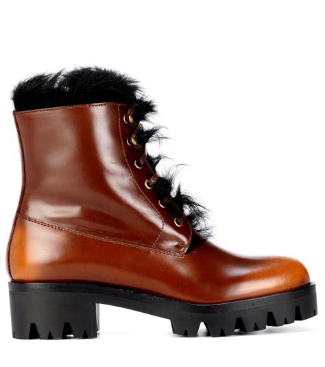 prada winterstiefel|Prada ankle boots.